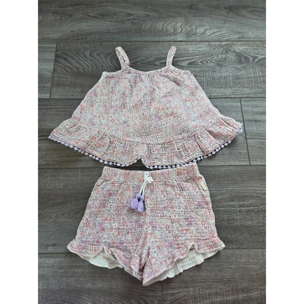 Rabbit bear baby‎ girl outfit 18 mos